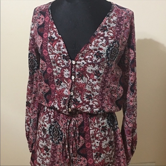 Honey Punch long sleeve romper - Picture 1 of 7